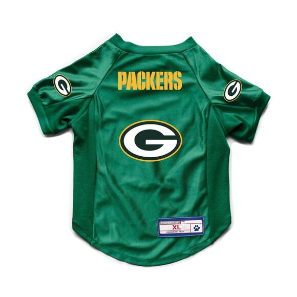Green Bay Packers Pet Jersey Stretch Size XL - Picture 1 of 1